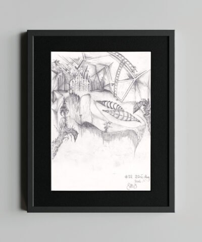 2016-Black-Frame-Eamonn-B-Shanahan-Truth-Beauty-Drawings-#12