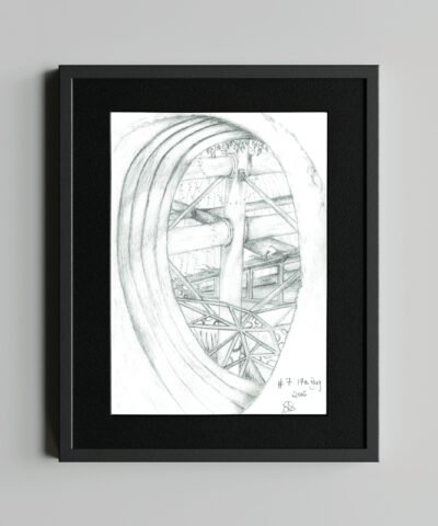 2016-Black-Frame-Eamonn-B-Shanahan-Truth-Beauty-Drawings-#7 2016-Black-Frame-Eamonn-B-Shanahan-Truth-Beauty-Drawings-#7