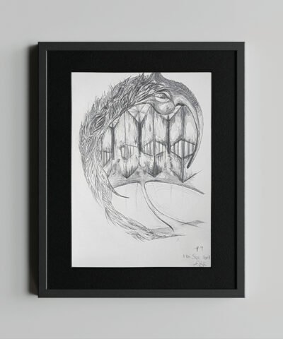 2017-Black-Frame-Eamonn-B-Shanahan-Truth-Beauty-Drawings-#9