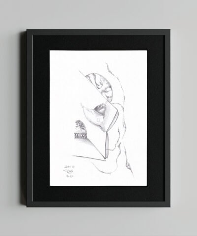 2020-Black-Frame-Eamonn-B-Shanahan-Truth-Beauty-Drawings-#15