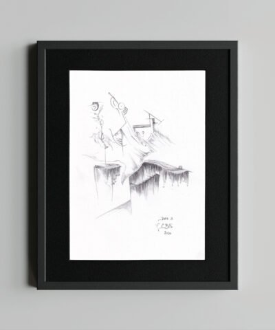 2020-Black-Frame-Eamonn-B-Shanahan-Truth-Beauty-Drawings-#3