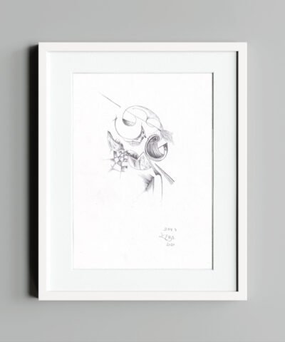 2020-White-Frame-Eamonn-B-Shanahan-Truth-Beauty-Drawings-#4