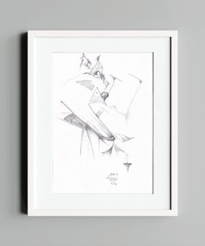 2020-White-Frame-Eamonn-B-Shanahan-Truth-Beauty-Drawings-#5