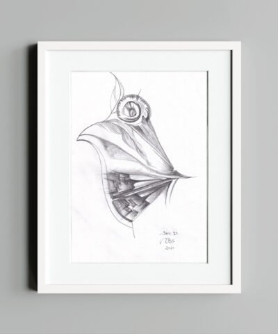 2020-White-Frame-Eamonn-B-Shanahan-Truth-Beauty-Drawings-#9